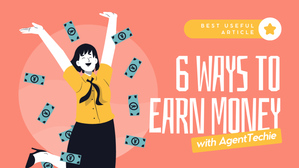 online money earning 6 ways
